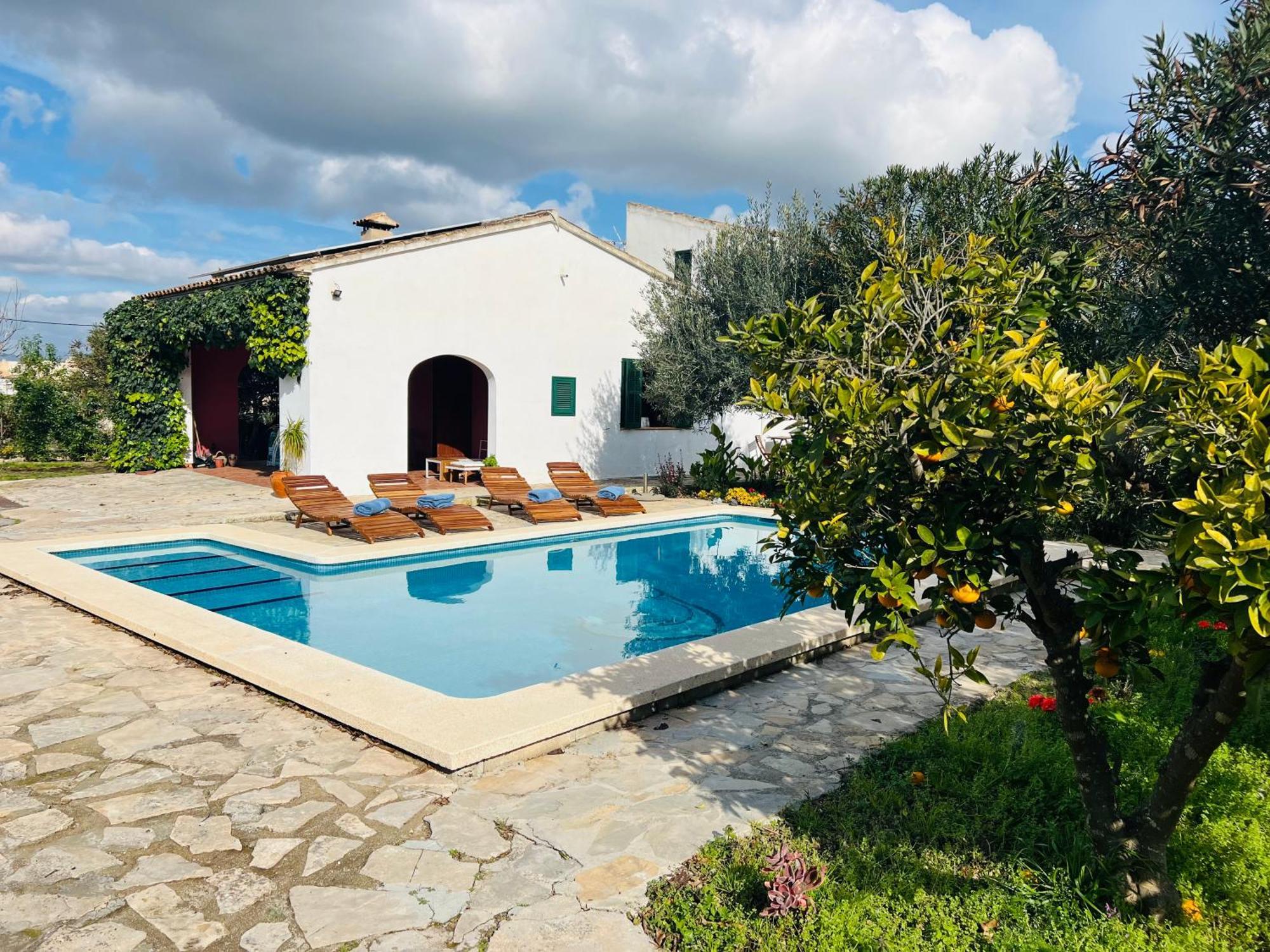 Es Puig Villa Santa Margalida Ngoại thất bức ảnh